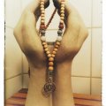 Image client Perles en bois 6 mm - naturel paquet de 110 diam�tre trou 2,0 mm