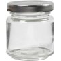 Pots  confiture - transparents - 100 ml - 12 pcs