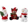 Figurines - Pre Nol - Renne et bonhomme de neige
