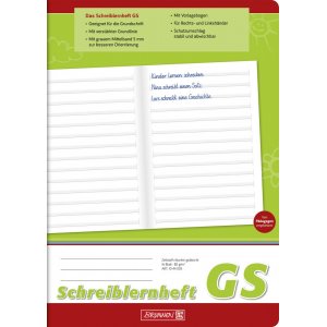 Carnet - Style d'écriture A4 - ligné GS Carnet - Style d'écriture A4 - ligné GS