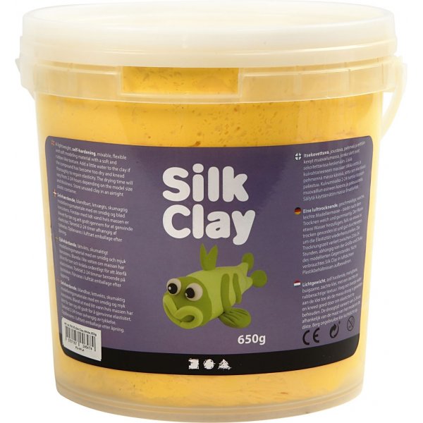 Silk Clay - jaune - 650 g