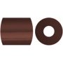 Perles tube - marron (32229) - moyen - 1100 pcs