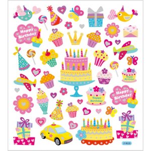 Autocollants - anniversaire Autocollants - anniversaire