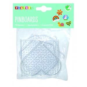 Petites assiettes transparentes en nacre - 5 pièces Petites assiettes transparentes en nacre - 5 pièces