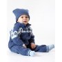 Patron tricot - Pull avec bordure à motif, pantalon et bonnet