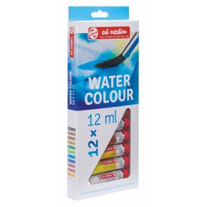 Peintures aquarelle Art Creation 12 ml - 12 couleurs Peintures aquarelle Art Creation 12 ml - 12 couleurs