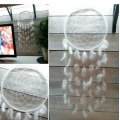 Image client Plume de marabout 80 - 100 mm - blanche 2 g ~ 22 pcs.