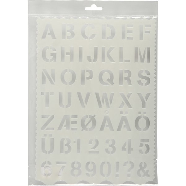 Modèle - lettres et chiffres Modèle - lettres et chiffres