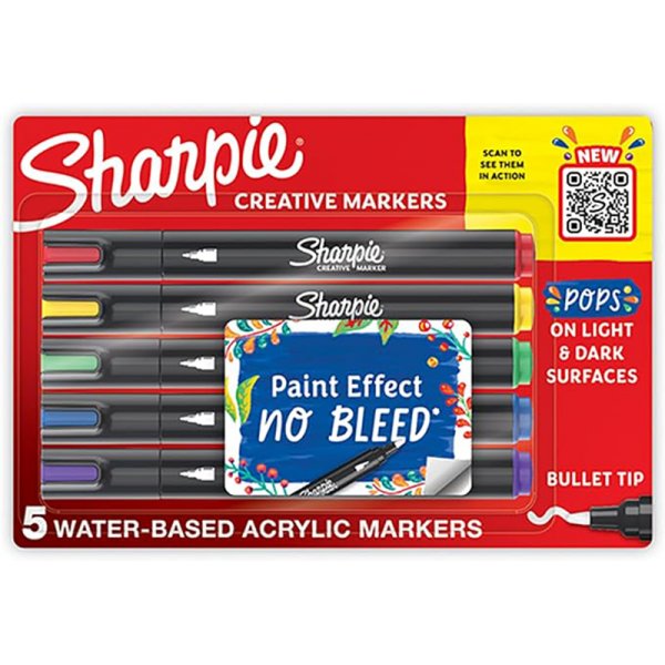 Sharpie AcryliqueCreative Marker Bullet - Couleurs non tries