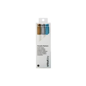 Stylo marqueur Cricut 3-Pack - Or, Argent, Bleu Stylo marqueur Cricut 3-Pack - Or, Argent, Bleu