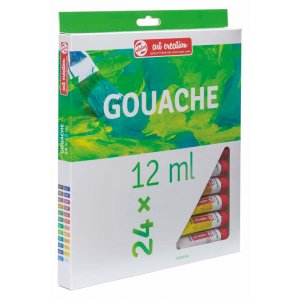 Gouache couleurs Art Creation 12 ml - 24 couleurs Gouache couleurs Art Creation 12 ml - 24 couleurs
