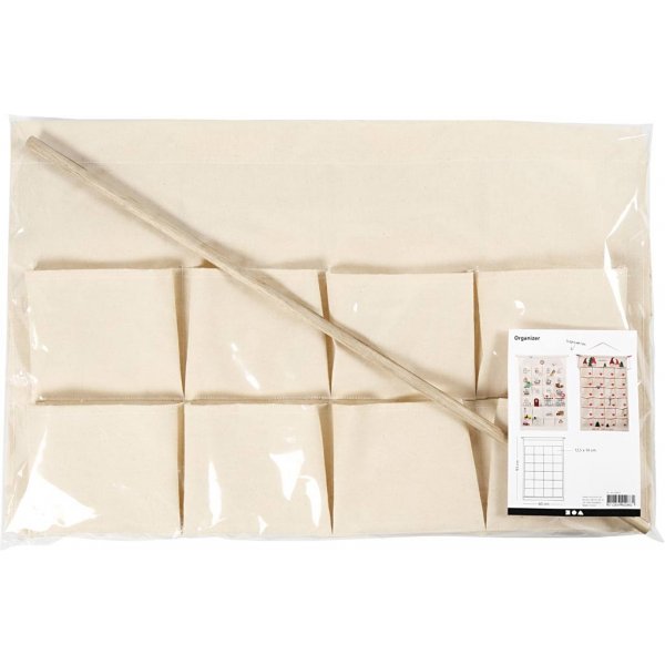 Cintre avec 24 poches