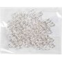 Serrure  ressort - argente - 100 pcs