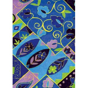 Décopatch - Motif bleu Décopatch - Motif bleu