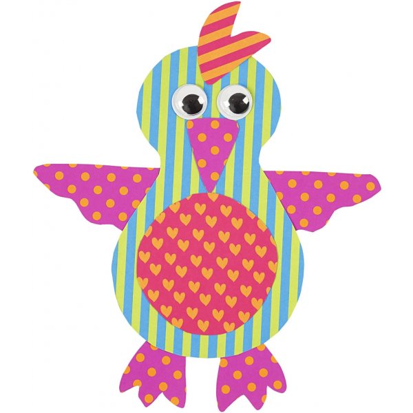 Carton à motifs - couleurs mélangées - A4 20 feuilles Carton à motifs - couleurs mélangées - A4 20 feuilles