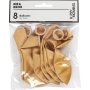 Ballons - dors - 23 cm - 8 pcs