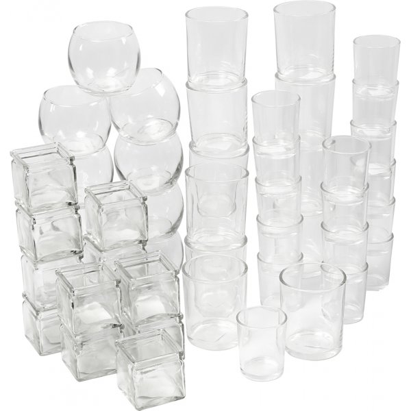 Kit de bricolage - Bougeoir avec marqueur en porcelaine