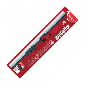 Système de coupe - Maped - Kit avec règle aluminium 60 cm, cutter 45° & cutter 90° Système de coupe - Maped - Kit avec règle aluminium 60 cm, cutter 45° & cutter 90°