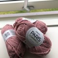 Image client Fil DROPS Paris Uni Color - 50g - Vieux rose clair (59)