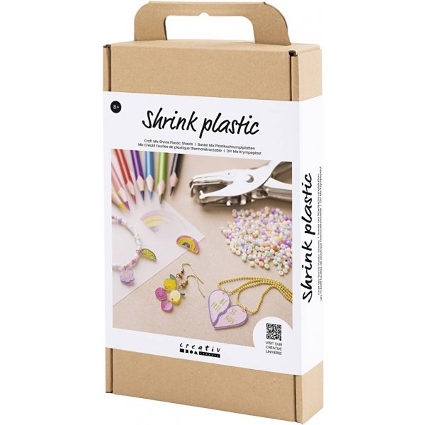 Feuilles de plastique rtractables DIY Mix - Bijoux