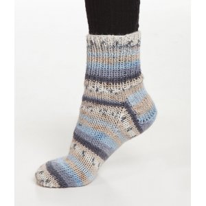 Fil Viking Raggen 150g - Gris/bleu/beige (722) Fil Viking Raggen 150g - Gris/bleu/beige (722)