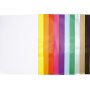 Papier glac - couleurs mlanges - 11 x 25 feuilles
