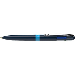 Stylo bille Take 4 - Corps bleu foncé Stylo bille Take 4 - Corps bleu foncé