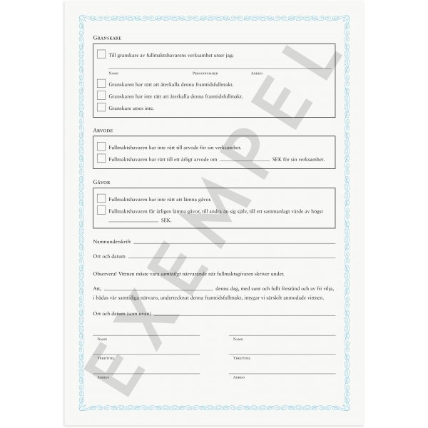 Procuration future Procuration future