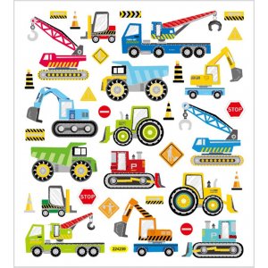 Autocollants - véhicules de travail Autocollants - véhicules de travail