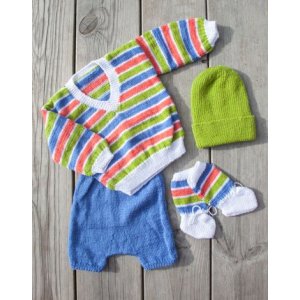 Patron tricot - Pull, pantalon, bonnet & chaussettes (tailles bébé) Patron tricot - Pull, pantalon, bonnet & chaussettes (tailles bébé)