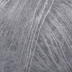 Fil DROPS Kid-Silk Uni Color - 25g - Gris (10) Fil DROPS Kid-Silk Uni Color - 25g - Gris (10)