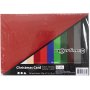 Carton de Nol - couleurs mlanges - A5 - 300 feuilles