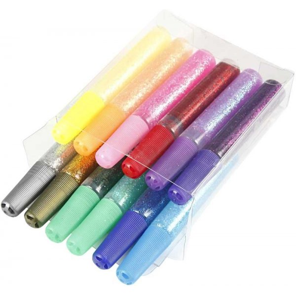 Colle paillete - 12 x 10 ml