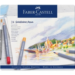 Set de stylos aquarelle Goldfaber Aqua - 24 stylos Set de stylos aquarelle Goldfaber Aqua - 24 stylos