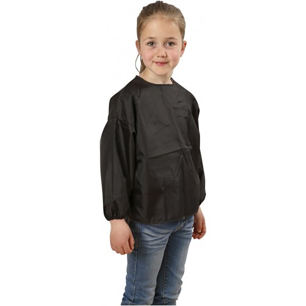 Tablier de peintre - noir - 4-6 ans