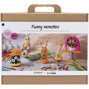 Maxi DIY Mix Funny Monsters, couleurs mélangées Maxi DIY Mix Funny Monsters, couleurs mélangées