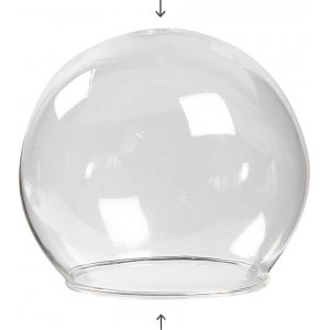 Gobelet sphérique en verre - transparent - 4 pcs Gobelet sphérique en verre - transparent - 4 pcs