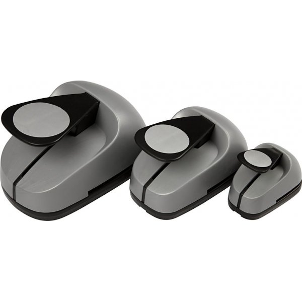 Poinons couche sur couche - Rond - 3 pcs