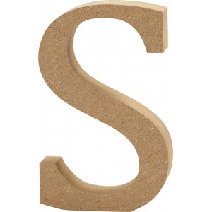 Lettre - 13 x 2 cm - S Lettre - 13 x 2 cm - S