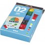 Peinture scolaire - Acrylique - couleurs standards - mate - 6 x 20 ml