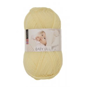 Fil Viking Baby Wool 50g - Jaune (342) Fil Viking Baby Wool 50g - Jaune (342)