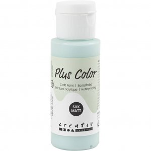 Peinture acrylique Plus Color - Vert menthe, 60 ml