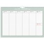 Calendrier mural 24/25 - Plan hebdomadaire