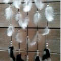 Image client Perles en bois 8 mm - blanches 80 pcs. diamètre du trou 2,3 mm