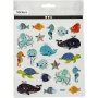 Autocollants - animaux marins