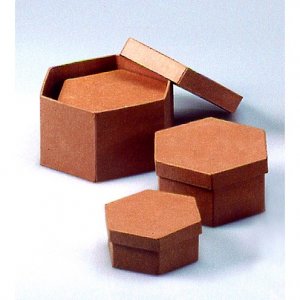 Coffret 10 - 14,5 cm - 3 pièces hexagonales Coffret 10 - 14,5 cm - 3 pièces hexagonales