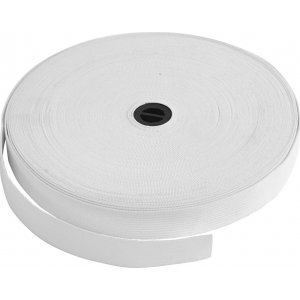 Elastique - blanc - 25 m Elastique - blanc - 25 m