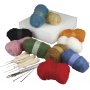 Feutrage  l'aiguille - set de dmarrage - couleurs mlanges