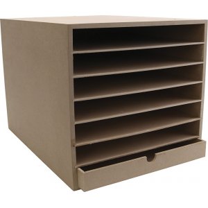 Etagère en carton pour A3 Etagère en carton pour A3
