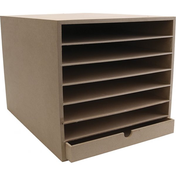 Etagre en carton pour A3